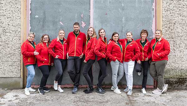 Gruppenbild des Bestandsmanagement Wiwo Wildau